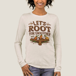 Laten we wortelen voor elkaar Tri-Blend shirt