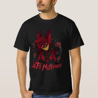 "Laten we zich misdragen" T-shirt