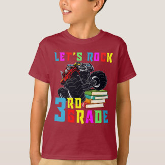LATEN WIJ DE ROCK VAN DE DRIE GRADE-KOOPPRODUCT LA T-SHIRT