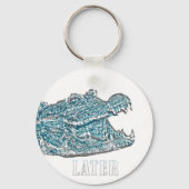 Later Alligator Sleutelhanger (Achterkant)