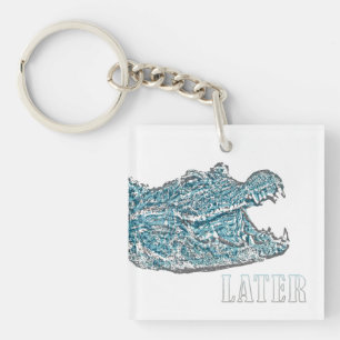 Later Alligator Sleutelhanger
