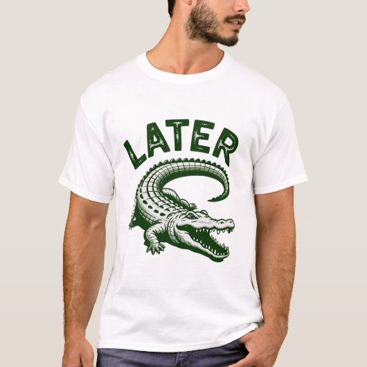 Later Gator Alligator T-shirt (Voorkant)