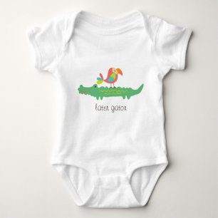 Later Gator Baby Creeper Romper