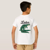 Later Gator: een luchtig afscheid T-shirt (Achterkant volledig)