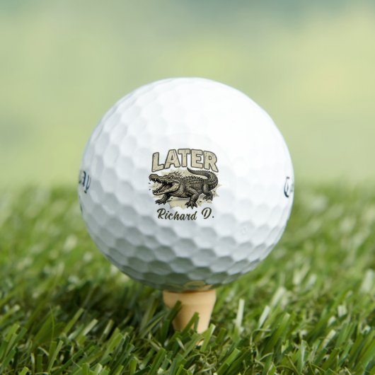 Later Gator Golfballen - Alligator Callaway Cadeau (Insitu Shirt)