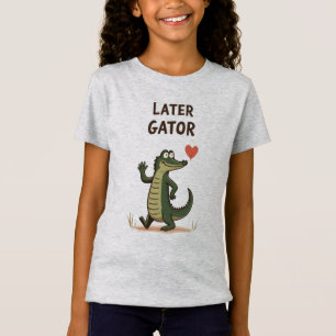 Later Gator Grappige Alligator Tot Ziens T-shirt