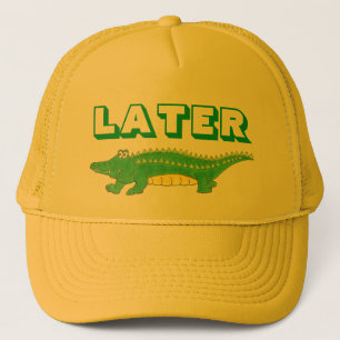 Later Gator Groene Alligator Krokodil Reptiel Trucker Pet