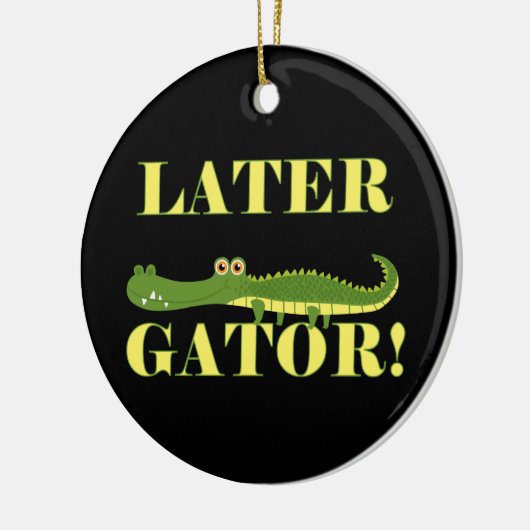 Later Gator Keramisch Ornament (Links)