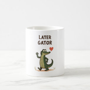 Later Gator Leuke Alligator Tot ziens Koffiemok