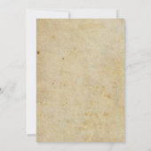 Later zal de Alligator een partijuitnodiging afwij Kaart (Achterkant)