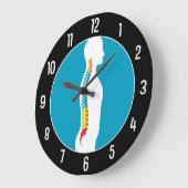 Laterale wervelkolom Moderne chiropractor Grote Klok (Hoek)