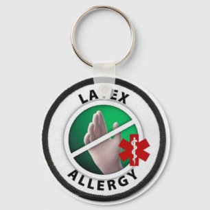 Latex Allergy Sleutelhanger