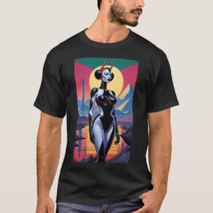 Latex Duivelsmeisjes van Mars T-shirt