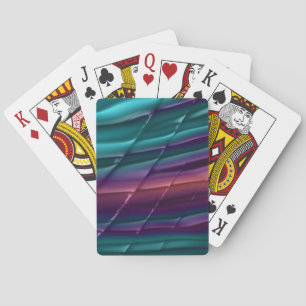 Latex groene speelkaart pokerkaarten