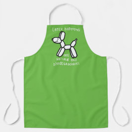 Latexballonnen zijn natuurlijke Twister-Schort Schort