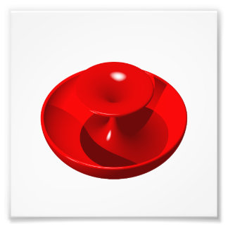 Lathe Bowl Foto Afdruk