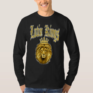 Latijn Kings Alkqn Latino Hispanic Amor de Rey Pue T-shirt