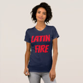 Latijns-Amerikaanse liefdesliefhebbers Spaans T-shirt (Voorkant volledig)