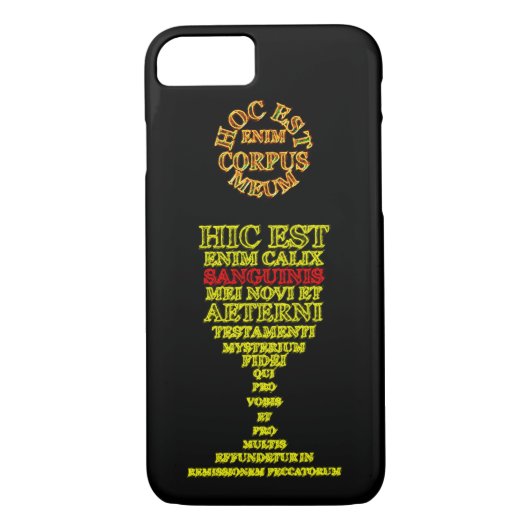 Latijns-eucharistisch Case-Mate iPhone Case (Achterkant)