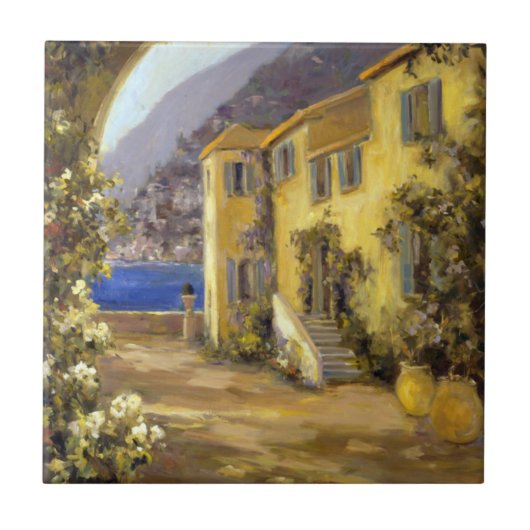 Latijnse kalm I Tegeltje (Voorkant)