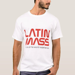 Latijnse massa en buitenwereld-ervaring (zwart) t-shirt