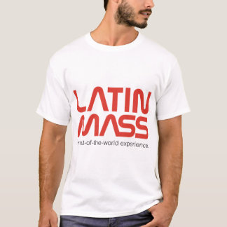 Latijnse massa en buitenwereld-ervaring (zwart) t-shirt