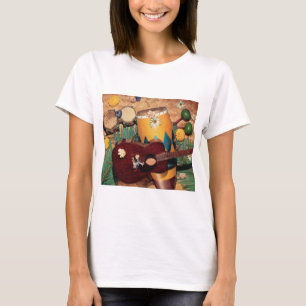 Latijnse muziekinstrumenten t-shirt