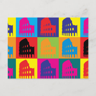 Latijnse Pop Art Briefkaart