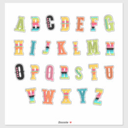 LATIJNSE VIBES - A-Z 2- STICKER