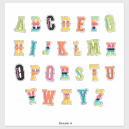 LATIJNSE VIBES - A-Z 2- STICKER