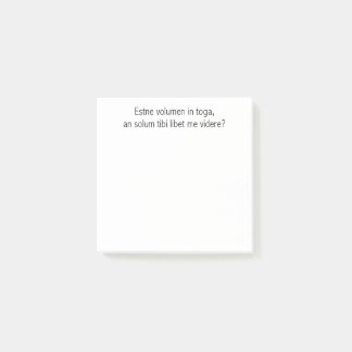 latin advertentie post-it® notes