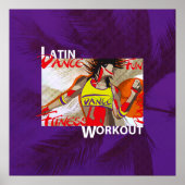 LATIN DANCE WORKOUT - Poster (Voorkant)