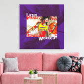 LATIN DANCE WORKOUT - Toile imprimée (Insitu(Salon))
