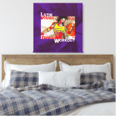 LATIN DANCE WORKOUT - Toile imprimée (Insitu(Chambre))