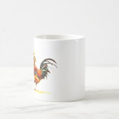 LATIN DANCING CHICKENS MUG KOFFIEMOK (Center)