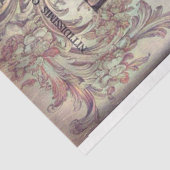 Latin ephemera tissuepapier (Detail)