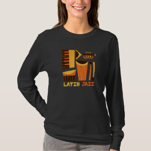 latin jazz muziek t-shirt