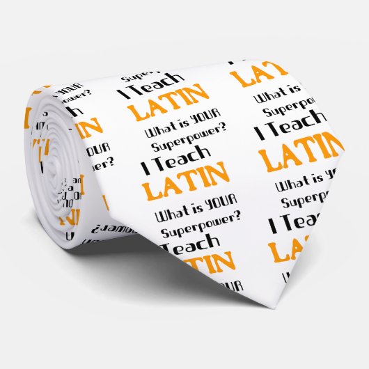 latin-les stropdas (Opgerold)