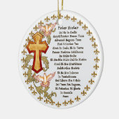 Latin Lords Prayer Ornament (Links)