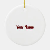 Latin Lords Prayer Ornament (Achterkant)