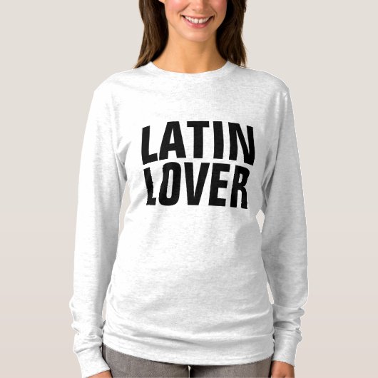 LATIN LOVER, LATINA T-shirts (Voorkant)