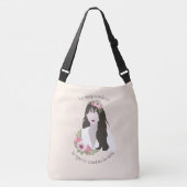 Latina Empower Positive Message Canvas tas, Spaans Crossbody Tas (Voorkant)