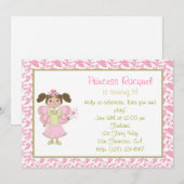 Latina Fairy Princess Invitation (Devant / Derrière)