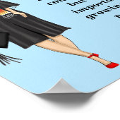 Latina - L'université implique une affiche motivat (Coin)