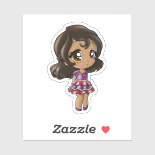 Latina Meisje Sticker