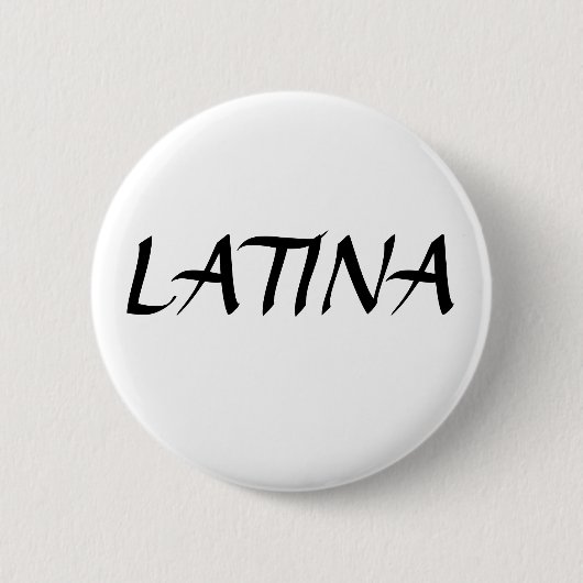 LATINA RONDE BUTTON 5,7 CM (Voorkant)