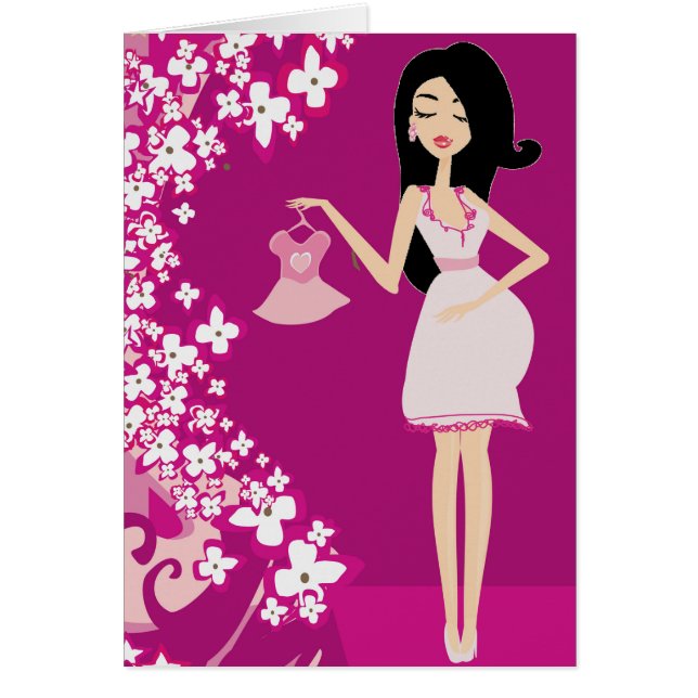 latina zwangere vrouw (Voorkant)