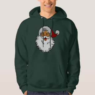 latino biracial santa claus kerstmis hoodie