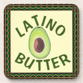Latino Butter Beverage Coaster Bier Onderzetter (Voorkant)