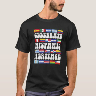 Latino-landen voeren het Man van de maand van het  T-shirt